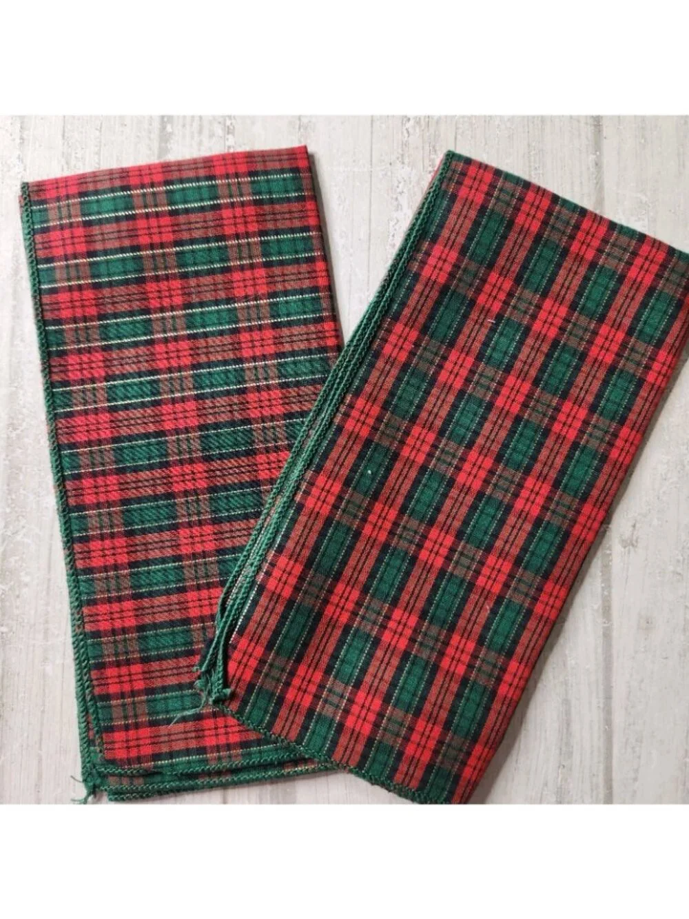 Linens Kitchen Hand Towels Napkins Placemats Handkerchiefs MCM Vtg 70s Imperfect